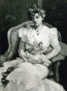 Portrait de Lady Milner conservé au Chateau d'Aunay