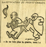 "La revocation du Prefet Chaleil"